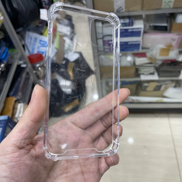 IPHONE XR 11 11 PRO MAX SILIKONE FUZE HARD ACRILIC ANTI KUNING TEBAL - IPH XR