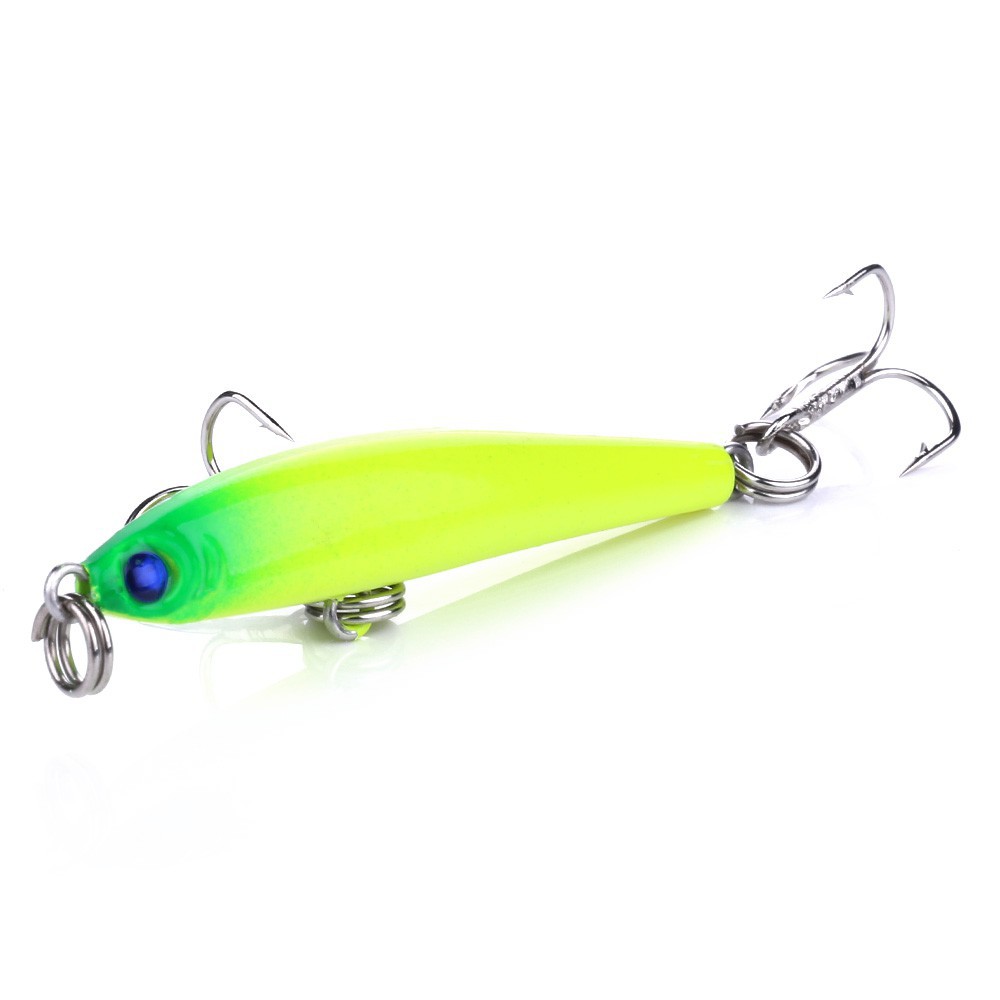 Minnow Pencil Mini Flutter Sinking Umpan Casting UL Ultralight