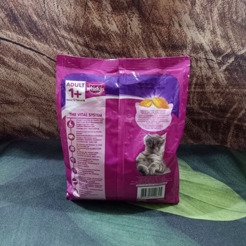 Whiskas Adukt Mackerel 450gr / Makanan kucing dewasa rasa tuna freshpack