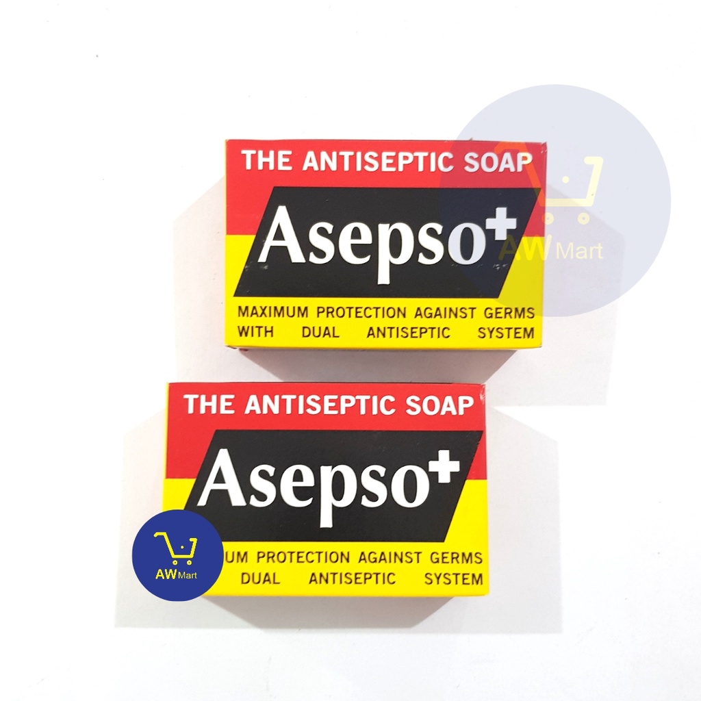 ASEPSO+ SOAP SABUN MANDI 80GR - ASEPSO ANTISEPTIC SOAP SABUN MANDI