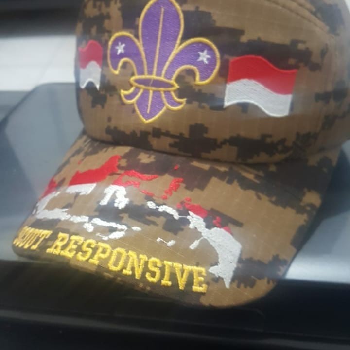 TOPI LAPANGAN PRAMUKA