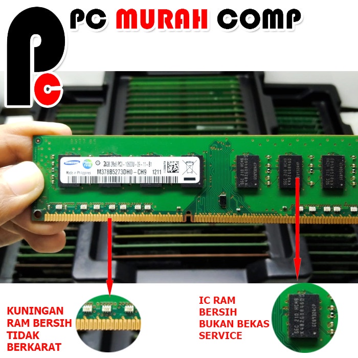 RAM Memory PC DDR3 2GB PC-8500