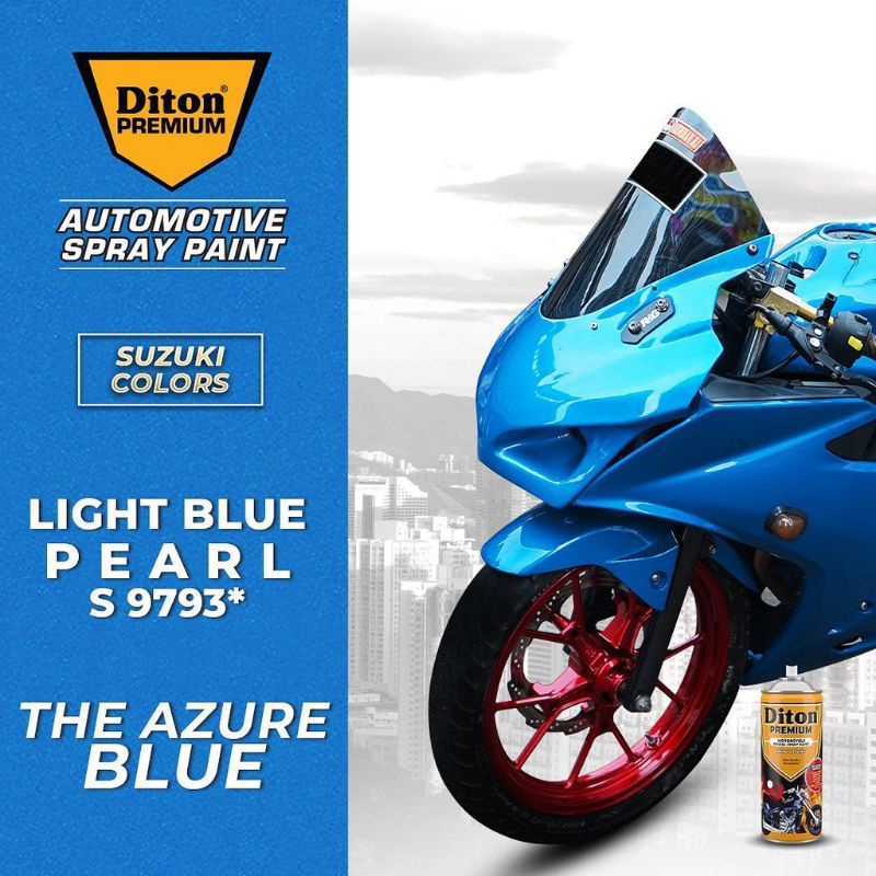 S 9793 LIGHT BLUE PEARL DITON PREMIUM 400ML CAT SEMPROT PYLOX PILOK PYLOX