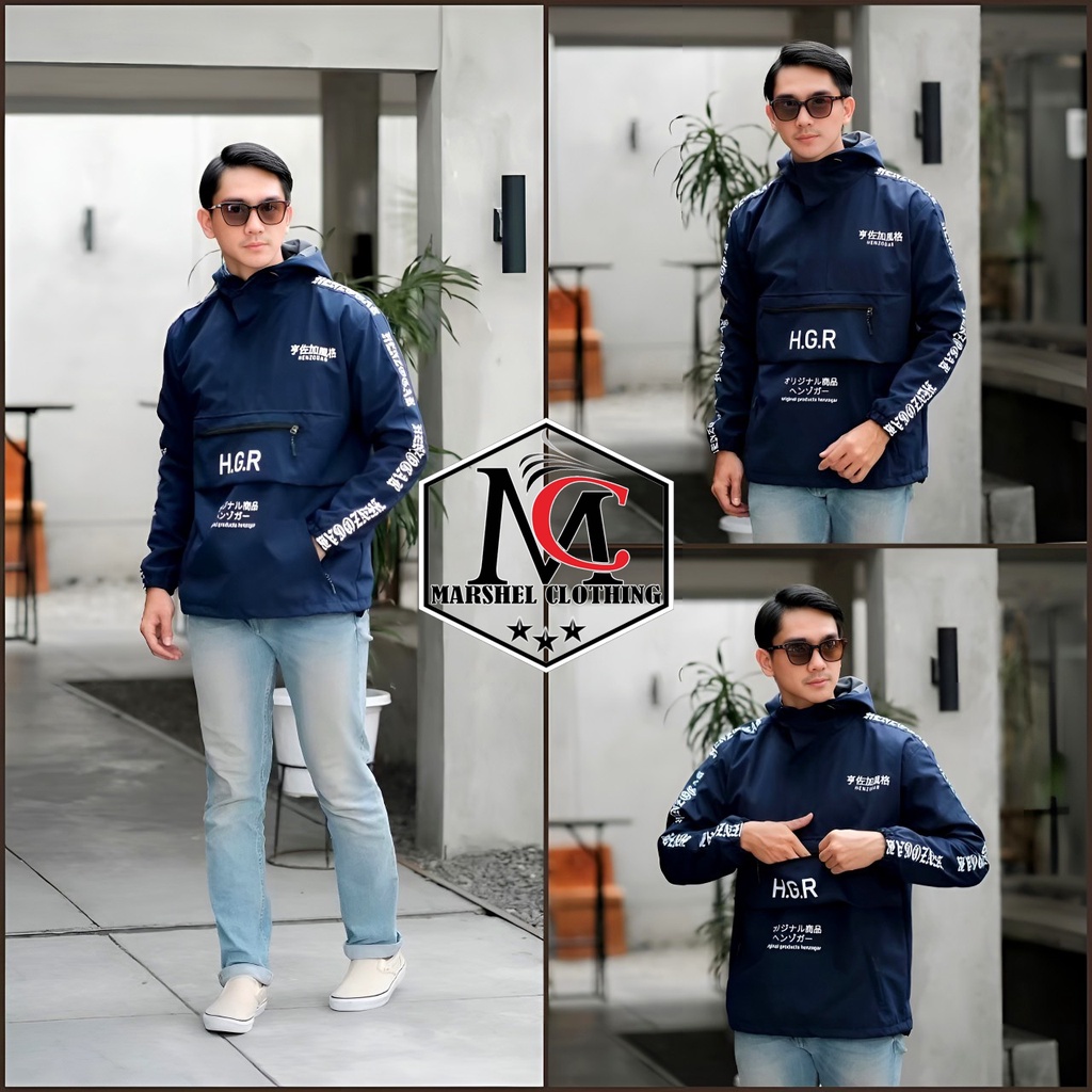 RCL - Jaket Caugle Bordel Logo Dada Pria Taslan Jn Premium Hight Quality / Cougle Man Elzano - Jaket Parasut Pria dan Wanita Termurah