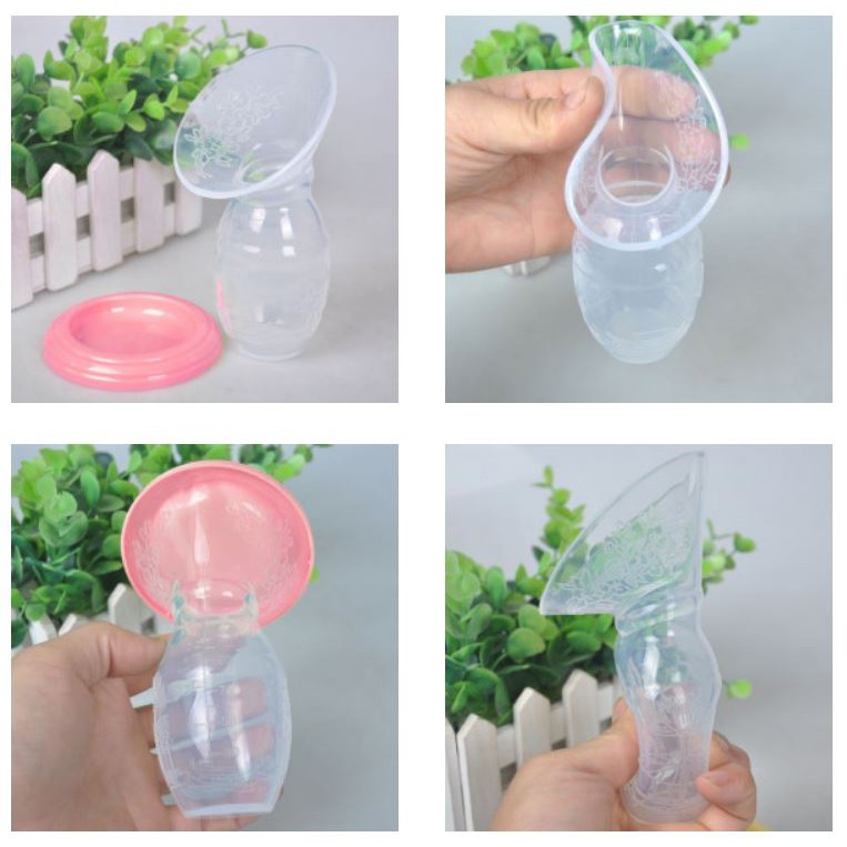 Pompa ASI Pompa Manual Milk Breast Pump Mompa ASI Bayi Perlengkapan Ibu Asi Botol Silikon BPA Free