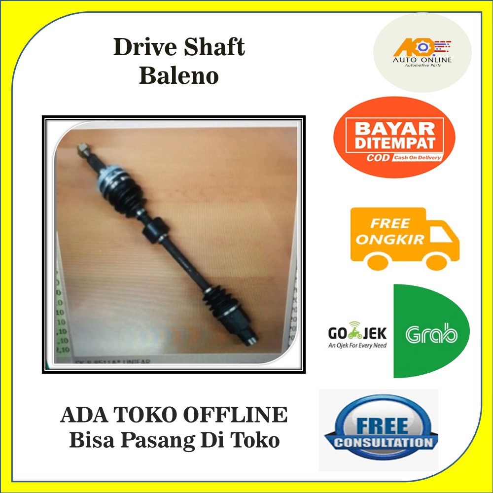 Drive Shaft Baleno CV Joint Suzuki Baleno Roda Komplit Suzuki Baleno