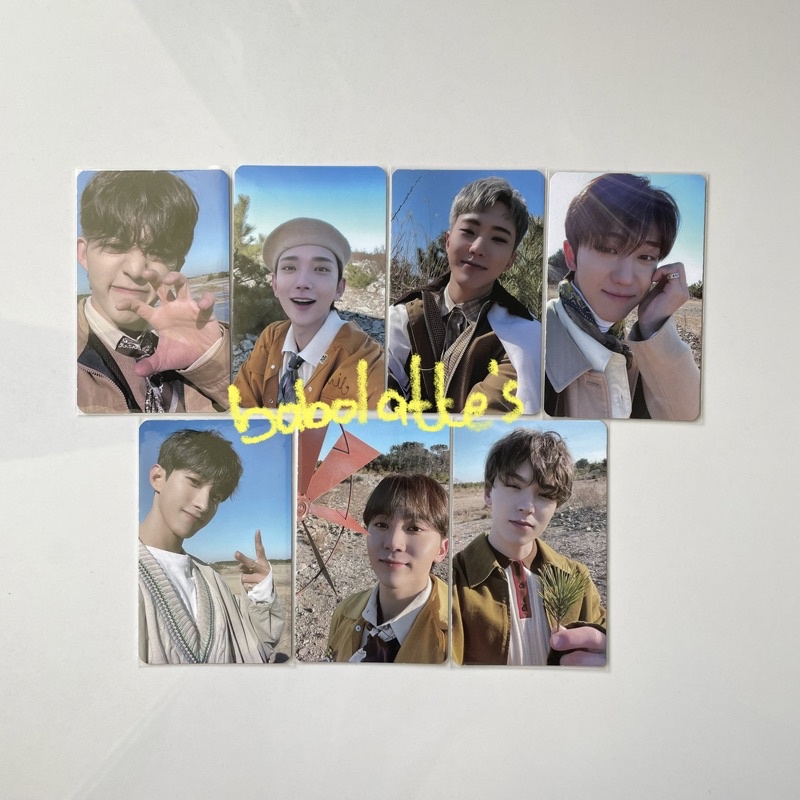 [FACE THE SUN] SEVENTEEN Lucky Draw Album Soundwave Scoups Jeonghan Joshua Jun Hoshi Wonwoo Woozi Th