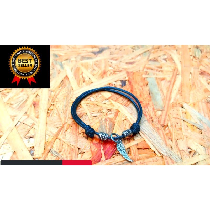 gelang hitam pria gelang wanita