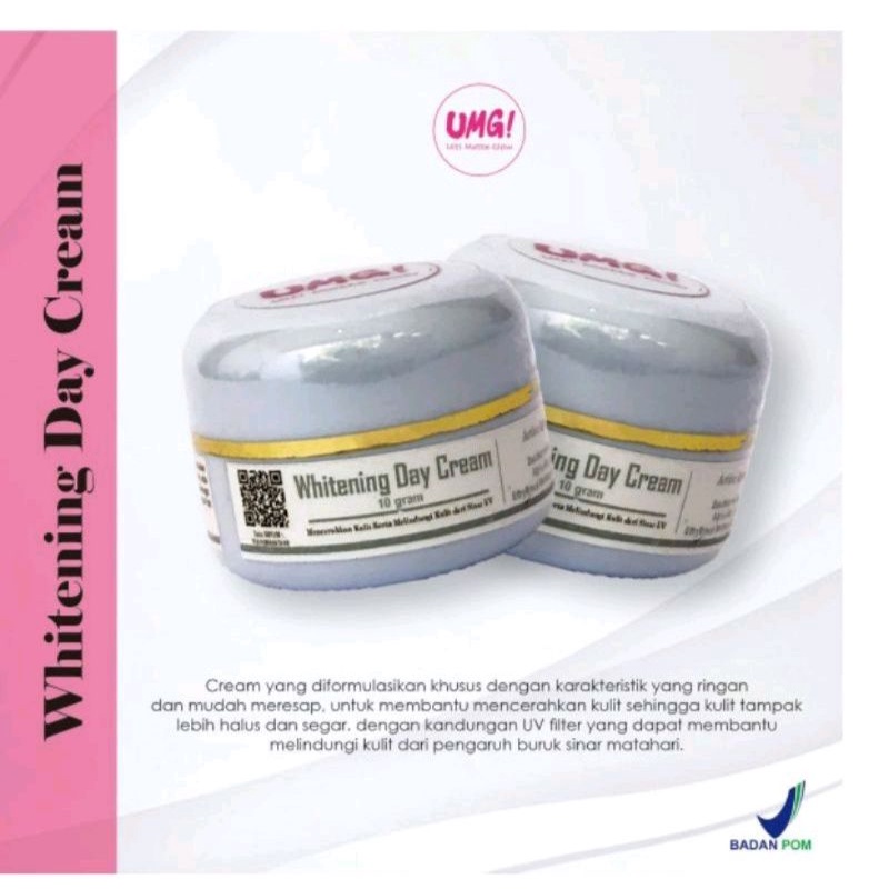 READY UMG WHITENING DAY CREAM ULTI MATTE GLOW SIAP KIRIM COD ‼️