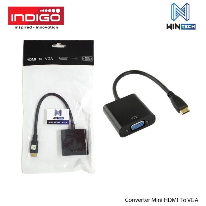 Converter Mini HDMI VGA / CONVERTER MINI HDMI to VGA