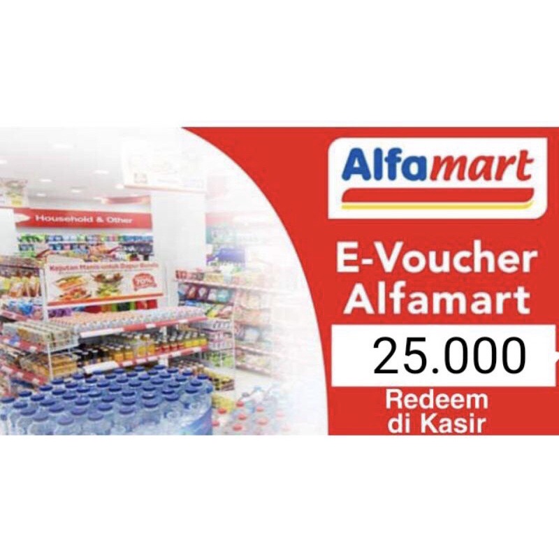 voucher Alfamart 25000