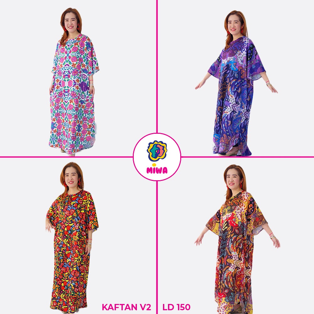DRESS KAFTAN V2 | MIWA PATTERN COLLECTION