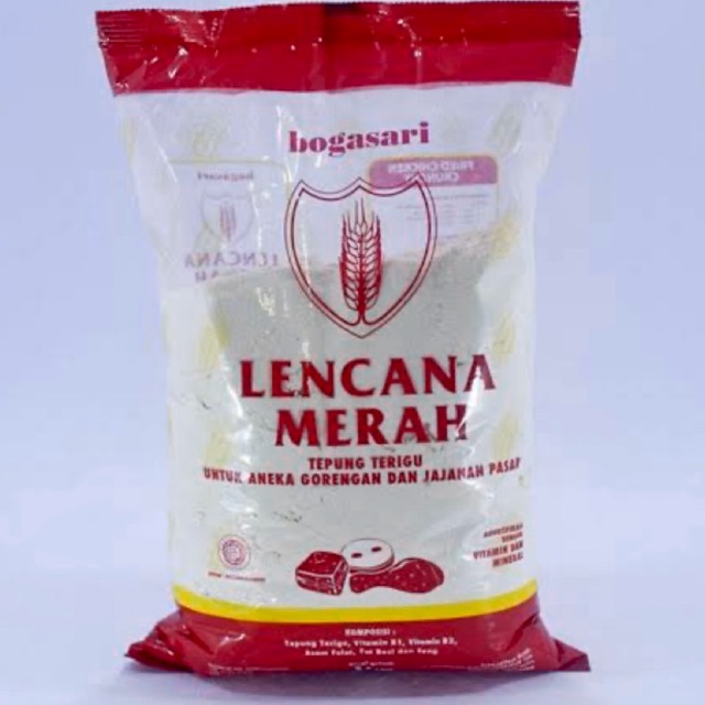 

Tepung lencana merah kemasan ekonomi 1kg