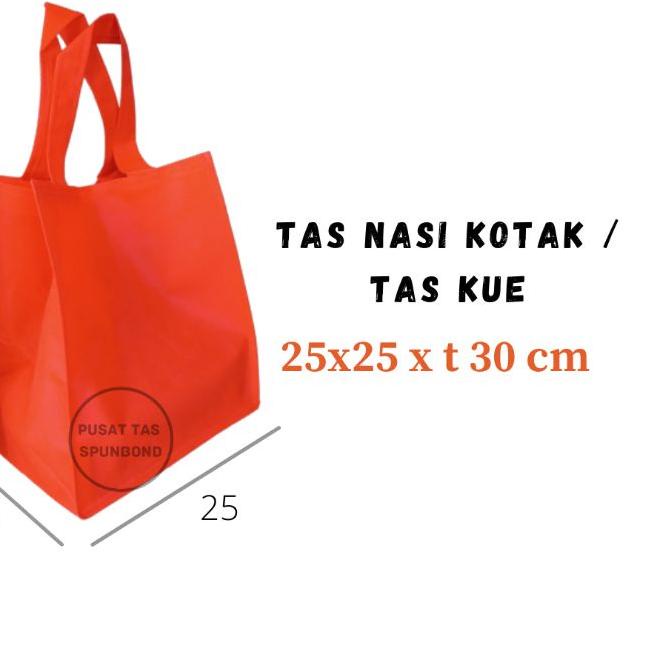 

♣ Tas Nasi Kotak - 1 Lusin | Tas Berkat | Tas Box Kue ☆