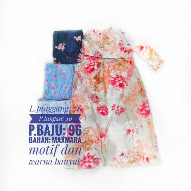 Baju gamis untuk ngaji model simpel