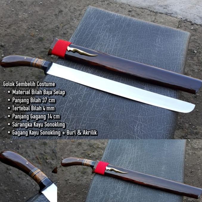 Peso - Golok Sembelih Serbaguna Baja Selap