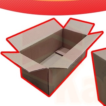 

20x10x8 kardus box packaging POLOS BARU 400 pcs (LINK KHUSUS GOJEK)