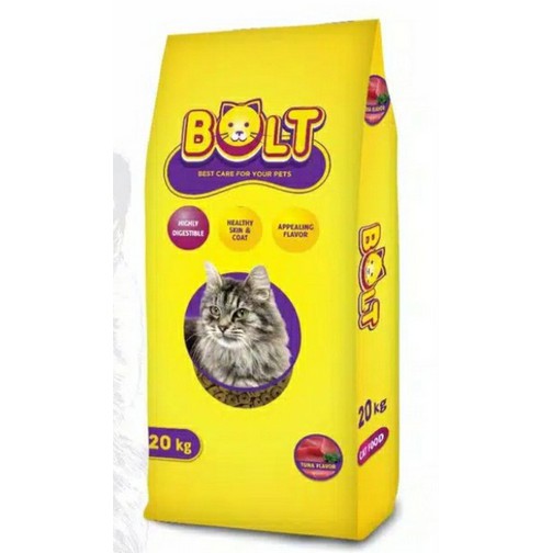 BOLT CAT 1KG/ bolt makanan kucing 1kg/dry food