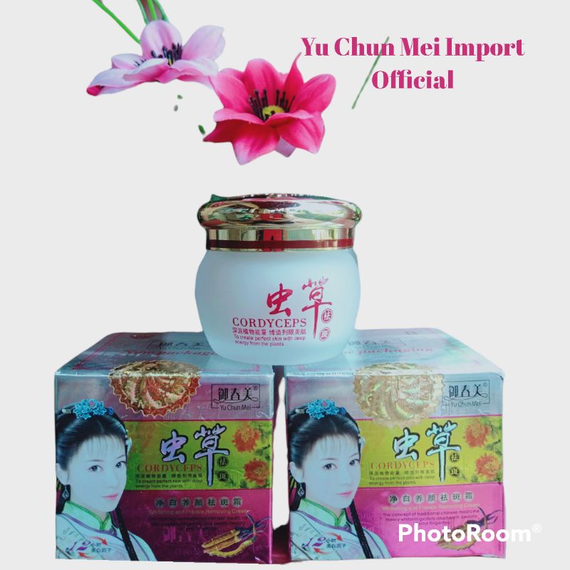 Cream Siang YU CHUN MEI CORDYCEPS Herbal Super Original