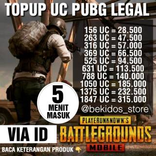 TOPUP PUBG MOBILE - 