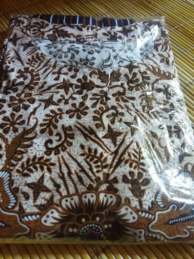 Daster Batik Solo Kelelawar Motif Oshin Ld.-+132cm Pj.-+115cm