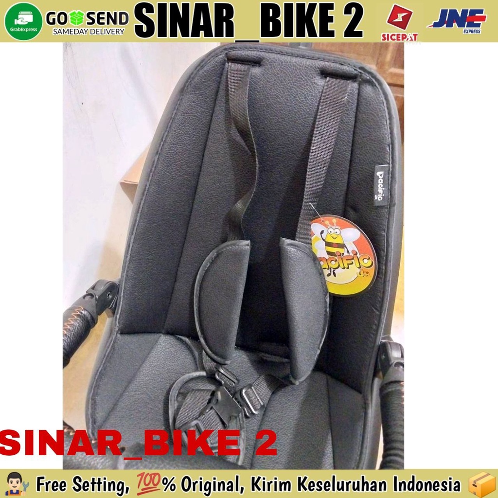 Kursi Dorong Bayi Pacific LW 212 /211/212-2 Hadap Depan atau Orang Tua /Lipat 1-Tombol Micro Trike Stroller