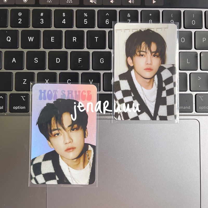 jaemin holo hot sauce & deco hot sauce concept pc photocard