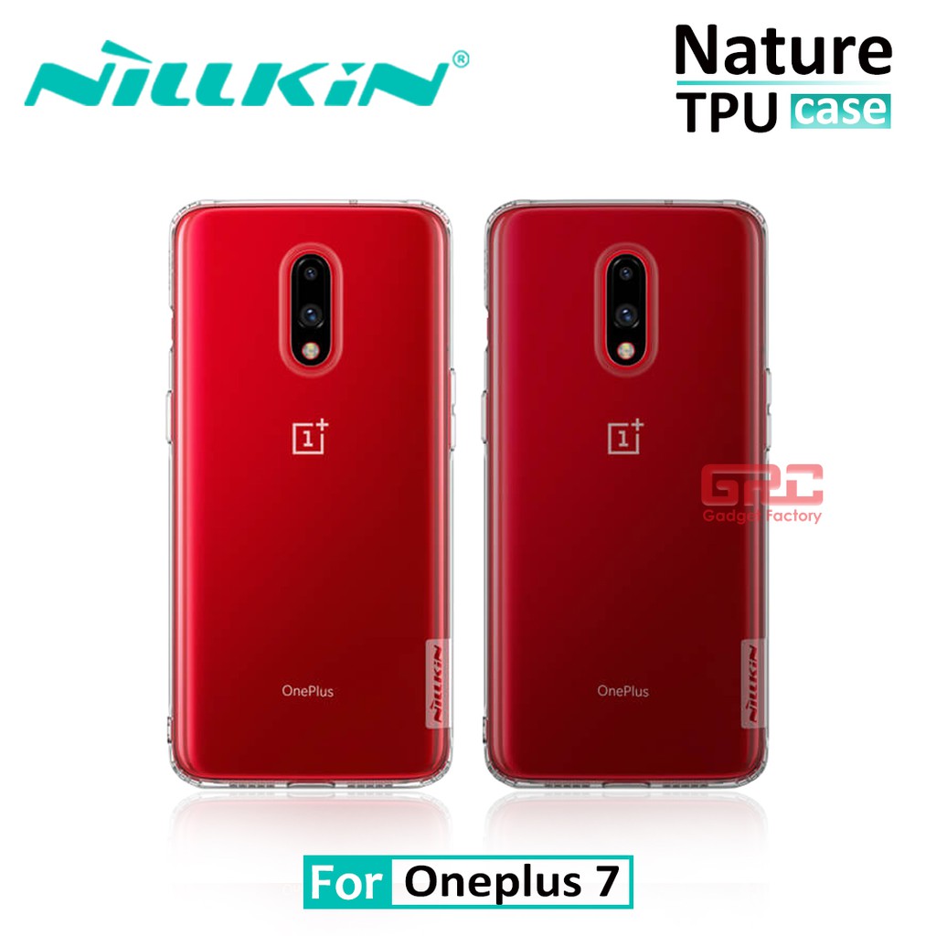 Case Oneplus 7 Softcase Transparan TPU Original