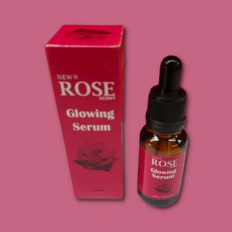 ROSE GLOWING SERUM 20ML BPOM//SERUM ROSE ORIGINAL BPOM