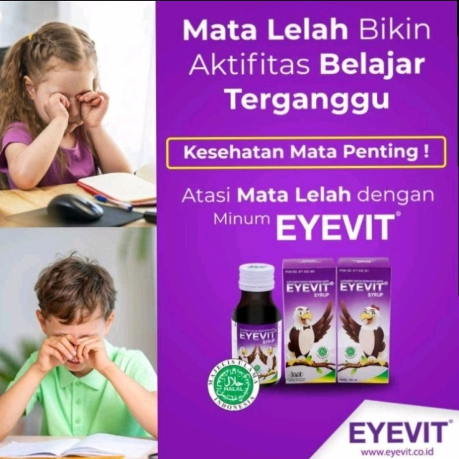 Vitamin Mata Eyevit per Strip isi 6 Tablet