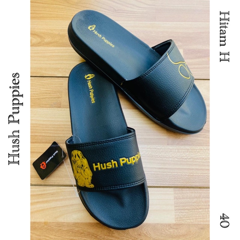 sandal hush hitam H