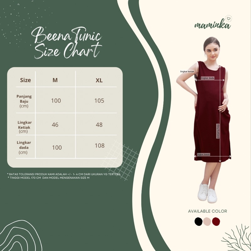 BEENA TUNIC BY MAMINKA