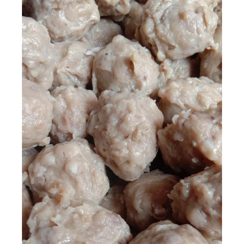 

Bakso tulang rangu Rp.2.000 min order 10 pcs