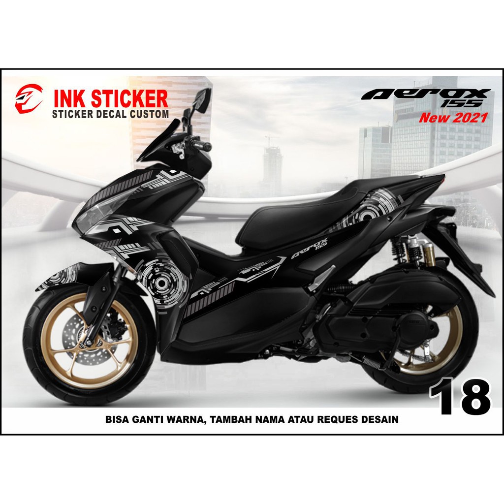Sticker Decal Aerox 2021 18 Fullbody