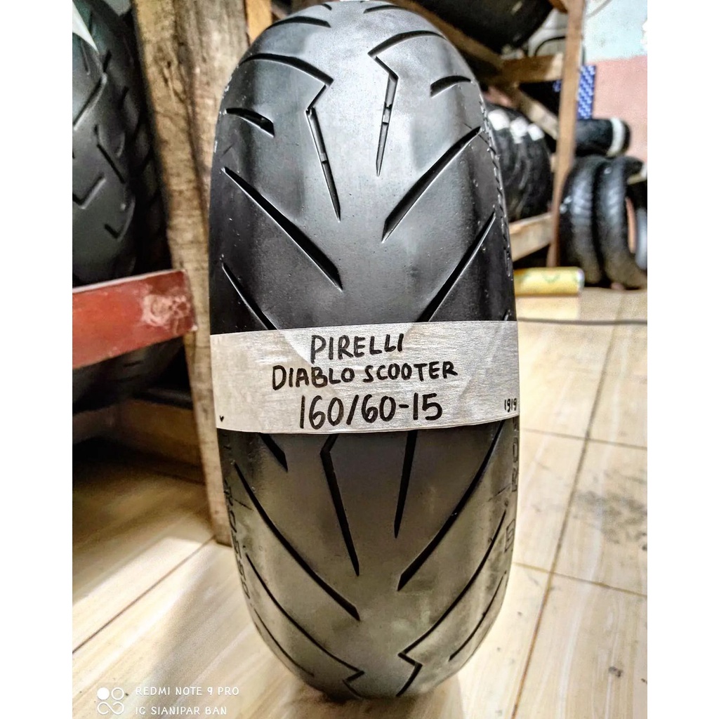 Jual Ban Pirelli Diablo Scooter 160 60 15 Not Battlax Avon Dunlop Michelin Metzeler Heidenau Indonesia Shopee Indonesia