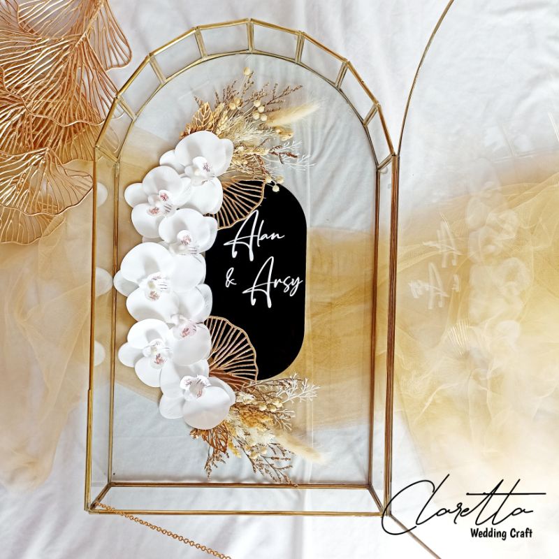 Mahar Pernikahan Kekinian DOME Glass elegan transparan