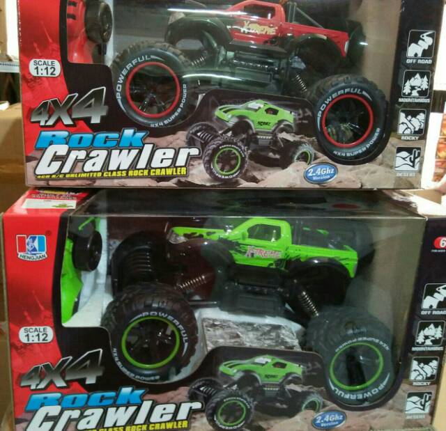 MAINAN REMOT CONTROL 4X4 ROCK CRAWLER 1:12