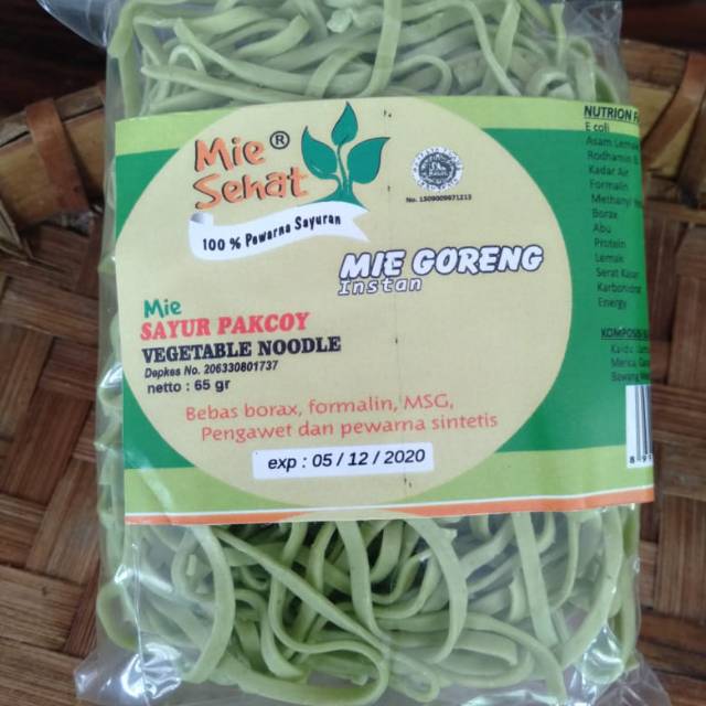

MIE SEHAT ORGANIK KUAH DAN GORENG