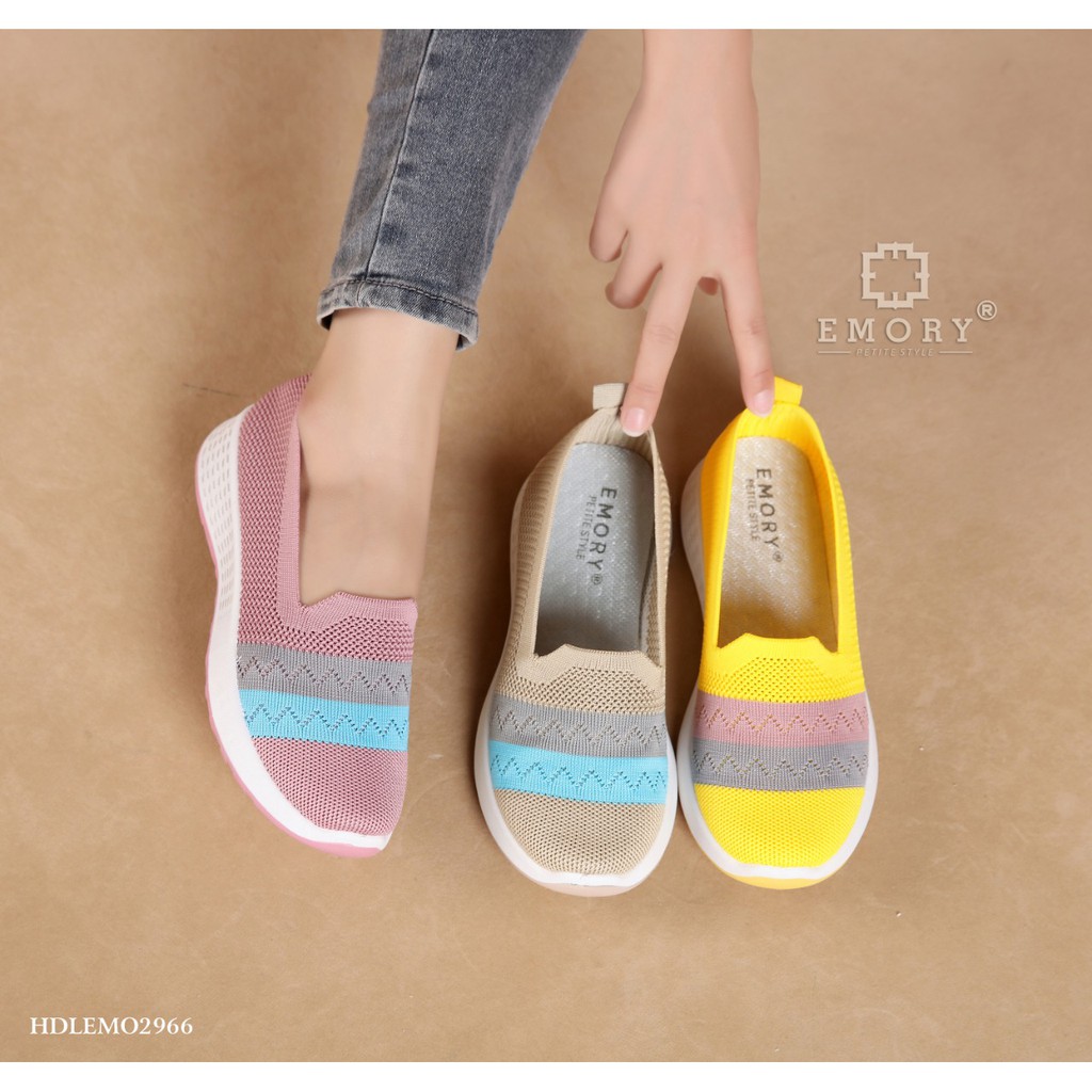 Sepatu flat wanita Emory flexknit flats Hdlemo2966 original brand import batam