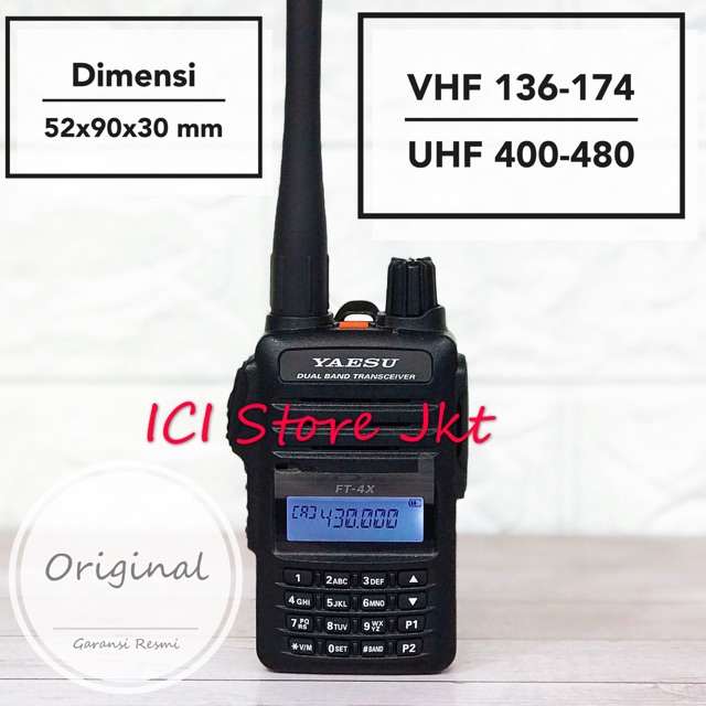 Radio HT Yaesu FT 4X