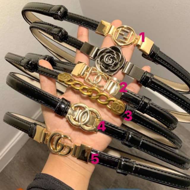 Belt chanel , belt gucci , belt fendi , belt mirror