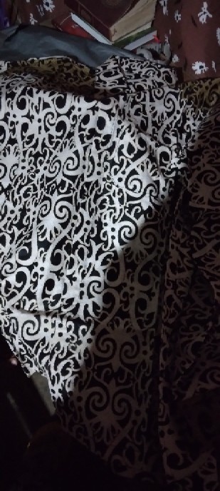 Kemeja Batik Pria Lengan Panjang Size M L Xl Xxl  Bswart Batik Hrb026 Kenongo Hem Panjang Padi