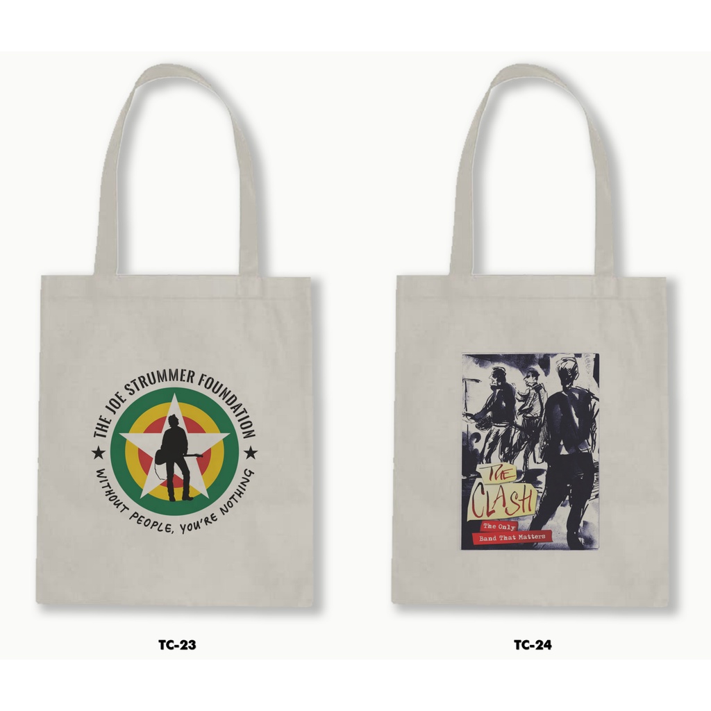 TOTE BAG BLACU - THE CLASH 02