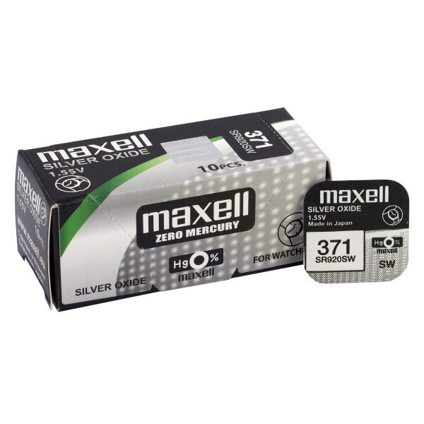 BATERAI / BATTERY JAM TANGAN MAXELL 371 SR920SW ORIGINAL