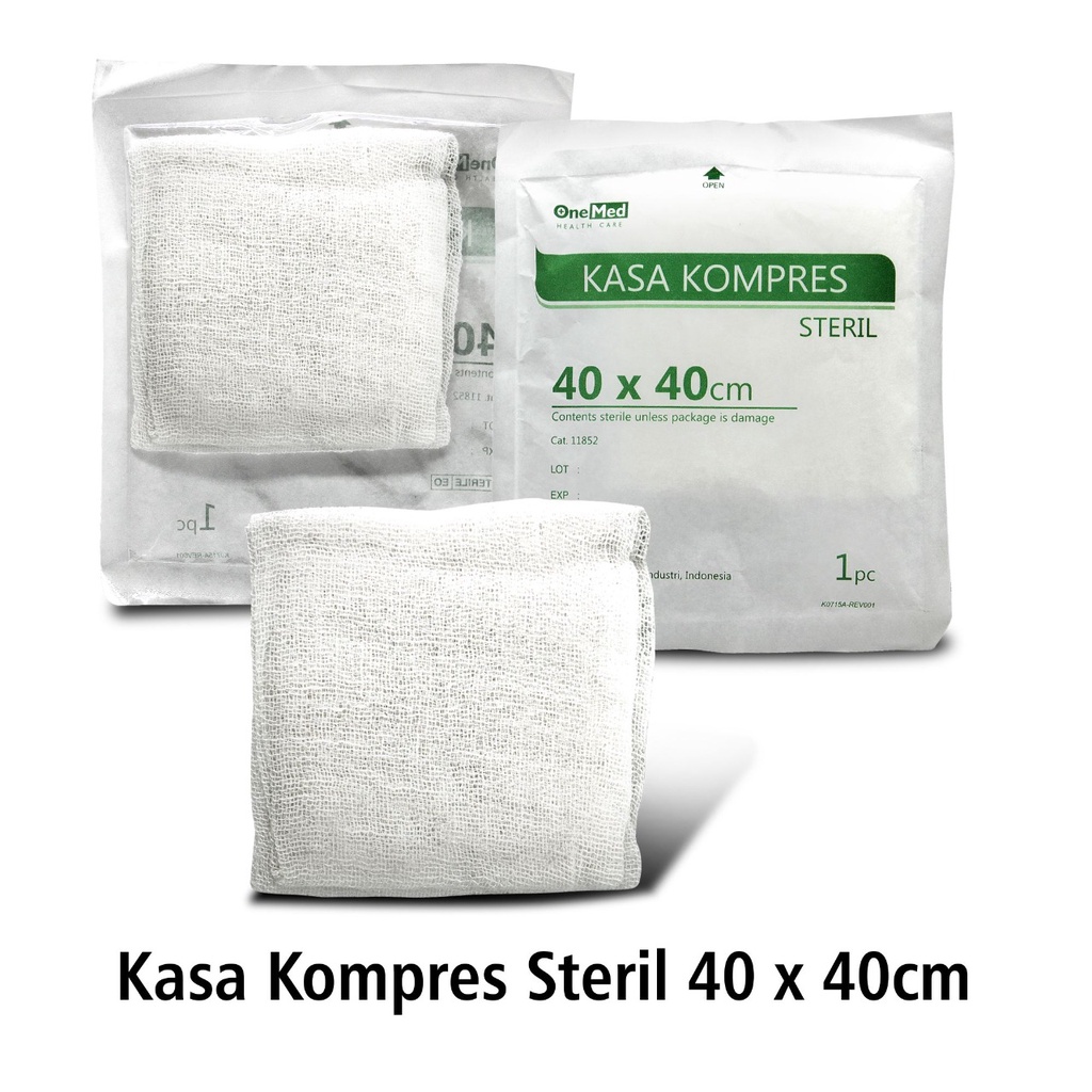 Kasa Kompres Steril 40x40cm OneMed OJ