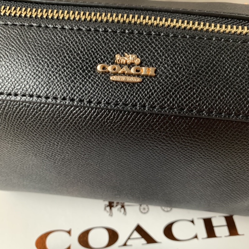 Coach Crossgrain Mini Bennett Crossbody Black(F76629)