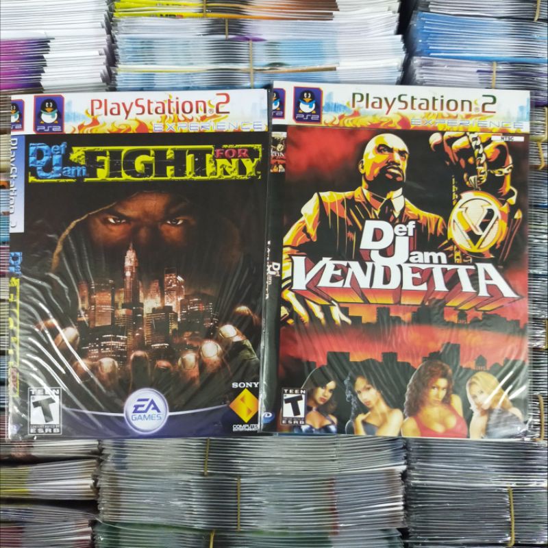 [ISI 2] KASET PS2 DEF JAM BEBAS PILIH JUDUL