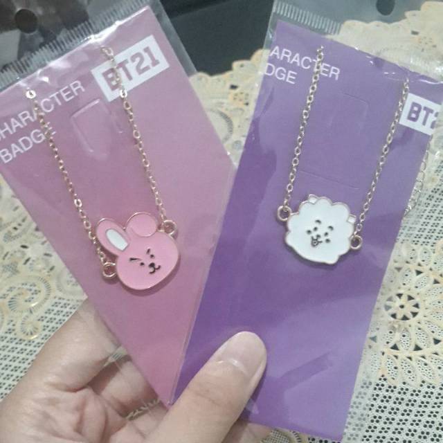 GELANG BT21 BTS BRACELET COOKY RJ RANTAI KARTUN