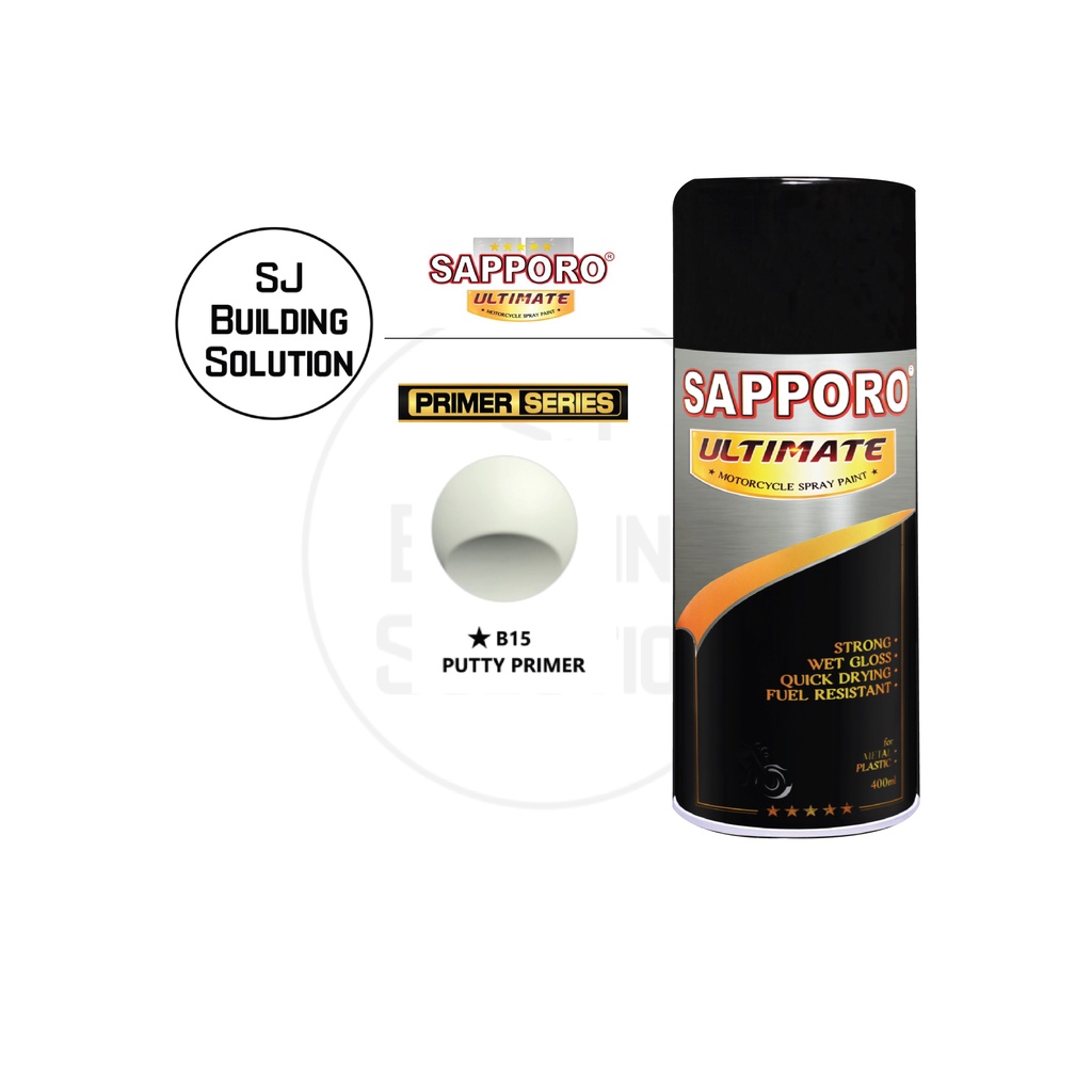 CAT SEMPROT SAPPORO ULTIMATE B15 PUTTY PRIMER / DEMPUL GORESAN BARET