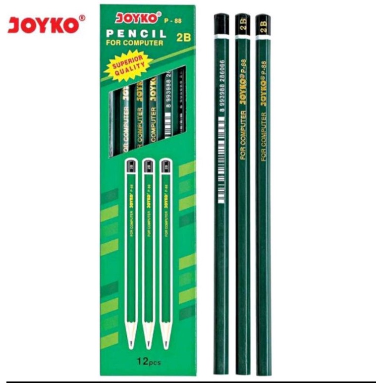 

PENSIL JOYKO 2B P-88. 1 PAK ISI 12PCS